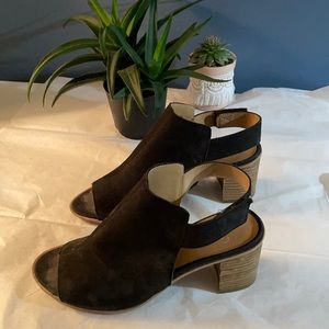 Franco Sarto Heeled Slingback Wedges